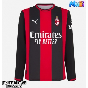AC Milan Domácí Dres 2026-27 Dlouhý Rukáv AC Milan Domácí Dres 2026-27 Dlouhý Rukáv